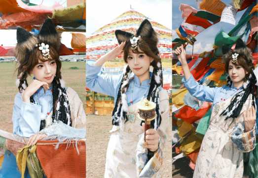 香格里拉建塘鎮のTripメモリー【チベット民族衣装の豊富な品揃え＋民族