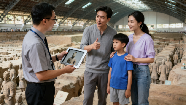 Penerangan berpandu mendalam 5 jam di Muzium Makam Qin Shi Huangdi Xi'an (Tentera Terracotta) + Taman Lishan oleh pakar (hanya sejarah, tiada helah)
