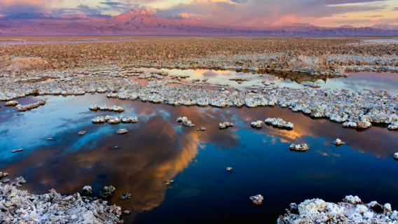 ทัวร์กลุ่มเล็กในเส้นทาง Salar de Atacama ที่ San Pedro de Atacama ประเทศชิลี