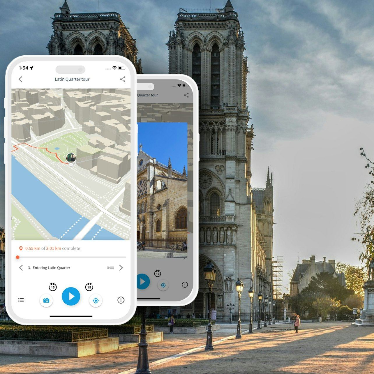 Quartiere Latino di Parigi: App audioguida di TouringBee