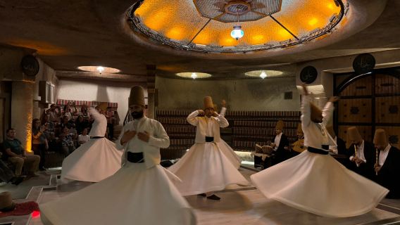 Goreme|Cappadocia whirling dervish performance at Motif Cultural Center