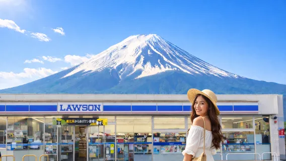 Tokio Abfahrt | Entdeckungs-Tagesausflug zum Fuji mit Bootsfahrt auf dem Kawaguchiko-See und Oshino Hakkai