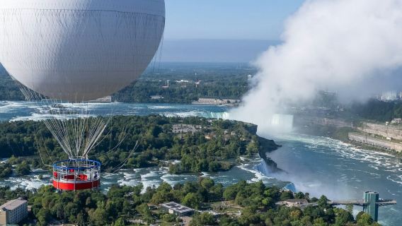 Thác Niagara, Mỹ: Trải nghiệm khinh khí cầu ngắm thác