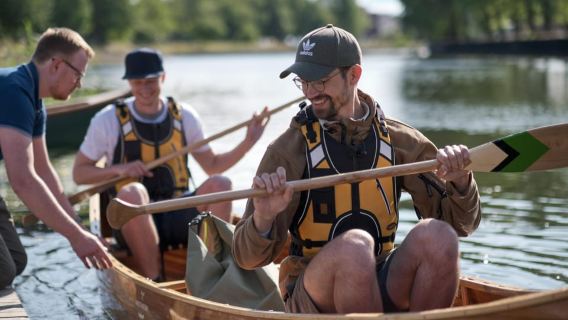 Handcrafted Canoe Tour of Klaipeda
