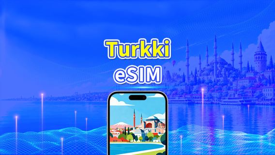Turkki 5G eSIM | 3 verkkoa | Täysi tuki AI:lle ja TikTokille | Päivittäinen/kokonaisdatapaketti | 1–30 päivää | 24 tunnin laskutus | QR-koodi