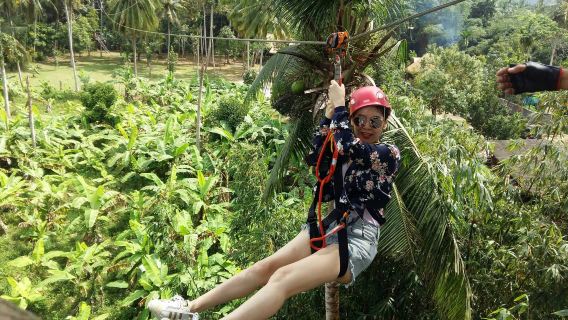 Aventura en Ko Samui con paseo en ATV y tirolina