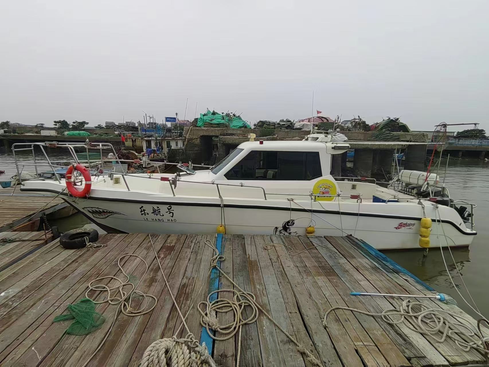 天津濱海新區北塘大街出海觀光休閒海釣+專業遊釣艇（可散客拼團/包船+魚獲可帶走+船內都有休息室，衛生間）