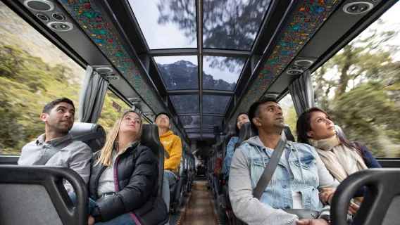 New Zealand West Coast Scenic one-day tour from Queenstown: Queenstown - Franz Josef (one-way) / Franz Josef Glacier - New Zealand Panoramic bus tour Tour