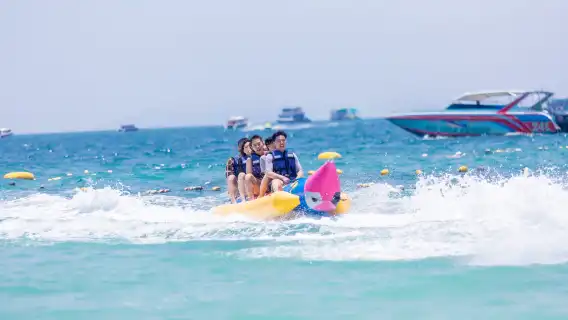 【團購特惠】芭達雅格蘭島/薩島船票+超多水上項目+浮潛/深潛+中文導遊+全島接駁