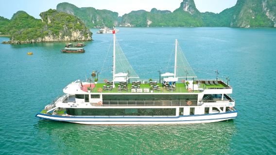 Ha Long Bay Full Day Tour by 5 Stars Arcady Luxury Cruise
