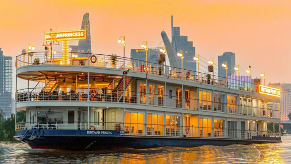 Crociera con cena della principessa Ben Thanh sul fiume Saigon a Ho Chi Minh City, Vietnam