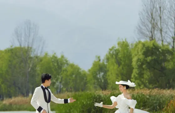 安鄉Trip Moments【玖源景區浪漫旅拍航拍/梅花與田園慢生活寫真婚紗/宣傳片微電影】