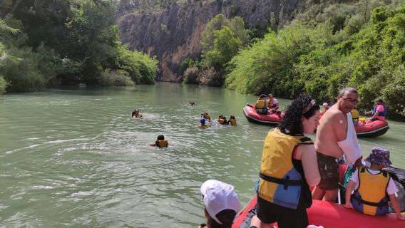 Rafting en Cañón de Almadenes y Cueva Abrigos Rupestres