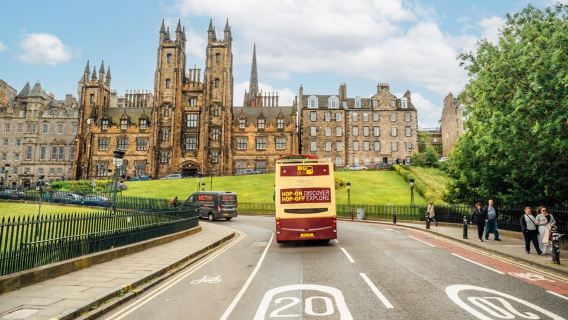 Edinburgh: Tur Bus Hop-On, Hop-Off Kota & Kombo Britannia
