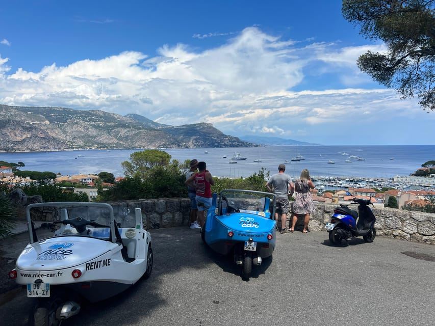 From Nice: French Riviera Guided Tour by Open-Top Car