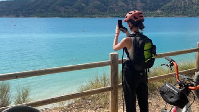 Alrededor del lago del Río Verdon: Paseos guiados en scooter eléctrico