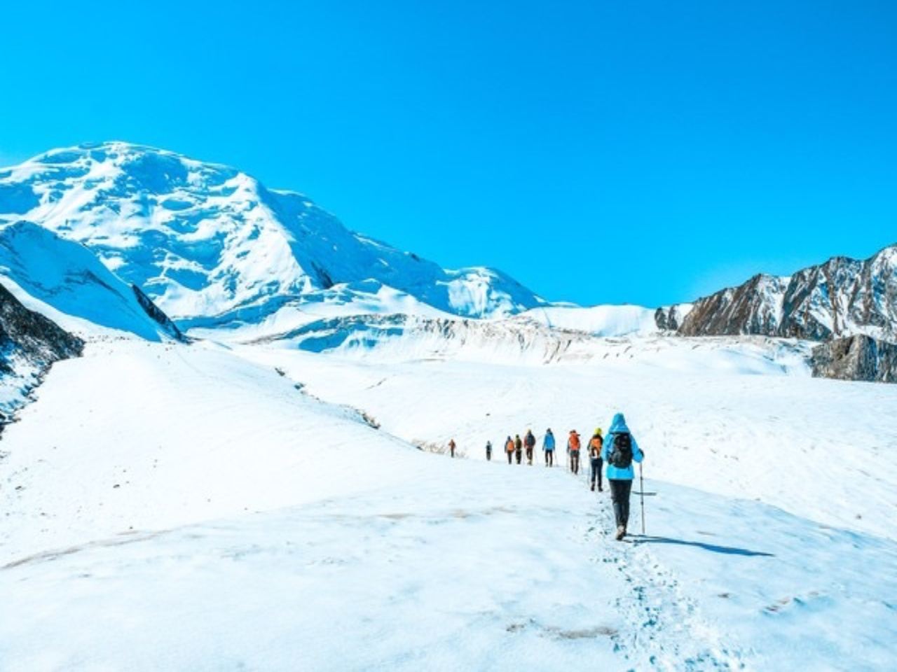 ニュージーランド・アオラキ山タスマン氷河ヘリコプター観光＆氷河ハイキング【回数選択可能・装備提供】