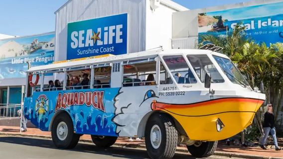 Gold Coast Aquaduck Sightseeing Tour - 1 Hour City Tour with Optional Sunset Viewing