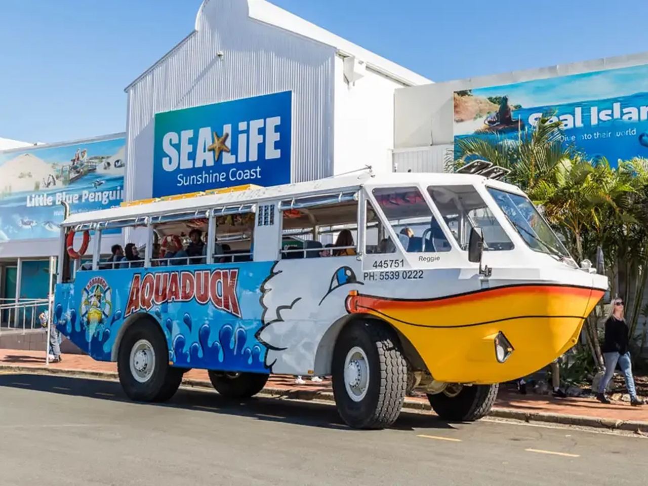 Gold Coast Aquaduck Sightseeing Tour - 1 Hour City Tour with Optional Sunset Viewing