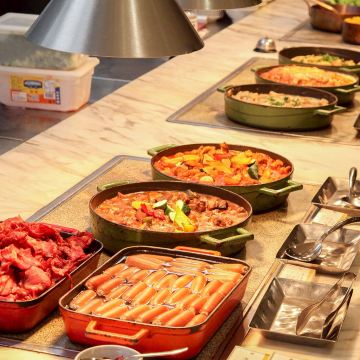 Kupon Sarapan Buffet di Restoran The Lounge, Courtyard by Marriott Taipei (Tiada Caj Tambahan pada H