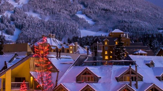 加拿大溫哥華惠斯勒小鎮：馬蹄灣+香濃瀑布+惠斯勒 纜車/滑雪