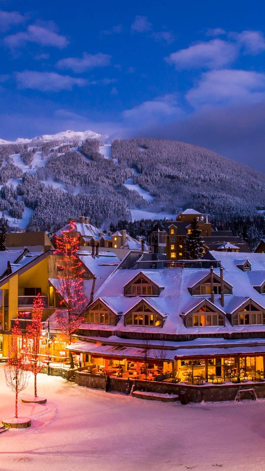 加拿大溫哥華惠斯勒小鎮：馬蹄灣+香濃瀑布+惠斯勒 纜車/滑雪