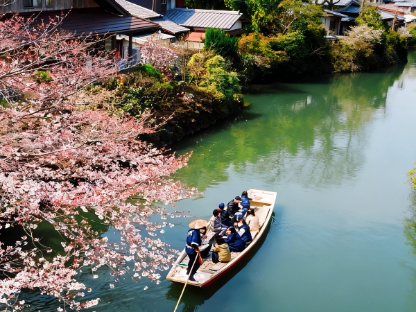 【21人精品團】福岡柳川遊船+阿蘇山+草千里+黑川溫泉一日遊
