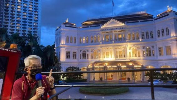 รถบัสเที่ยวชมสองชั้นเปิดประทุน Citytours สิงคโปร์ (ทัวร์เปิดประทุน + 2 เส้นทาง + วิวพาโนรามาสิงคโปร์ + เที่ยวตามใจชอบ)