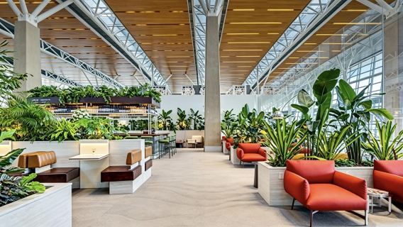 Voucher para o Lounge VIP no Aeroporto Internacional de Calgary (YYC) | Conexão/espera/descanso/self-service de refeições | Viagens de negócios
