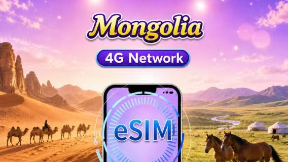 モンゴル eSIM | ChatGPT & TikTok対応 | 日次パック/データパック | 24時間課金 | 1-30日 | QRコード
