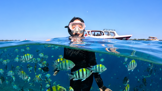 Gili Trawangan: Private Snorkeling Tour Gili Island With Guide & Free Documentation Video