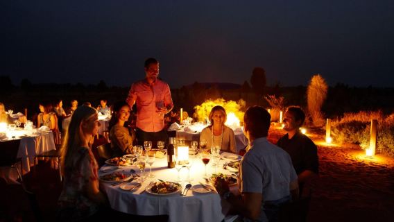 Uluru Sounds of Silence dinner (three-course buffet)|Pick-up & drop-off at the hotel
