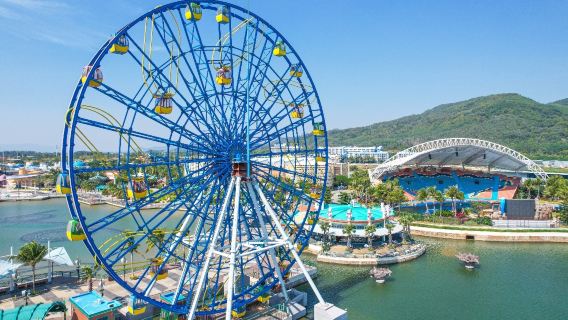 R&F Ocean Happy World <Private Tour> Depart Anytime | Water World Admission Ticket | Complimentary Bottled Water