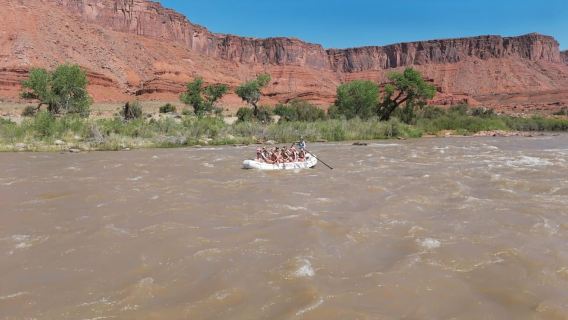 Gita di rafting di un giorno intero a Moab con pranzo — Fiume Colorado