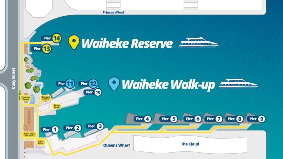 Auckland: Vé phà một chiều đến Đảo Waiheke