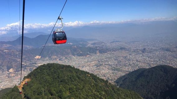 Kathmandu: Chandragiri Hattiban-dagwandeling met kabelbaan