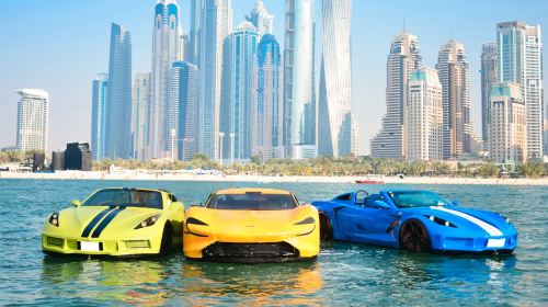 Dubai Jet Car Ride with Private Transfers Day Tours 4