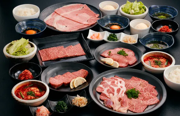 【Arirang飯店　白馬店】 A5等級鹿兒島產黑毛和牛烤肉套餐 餐券二選一