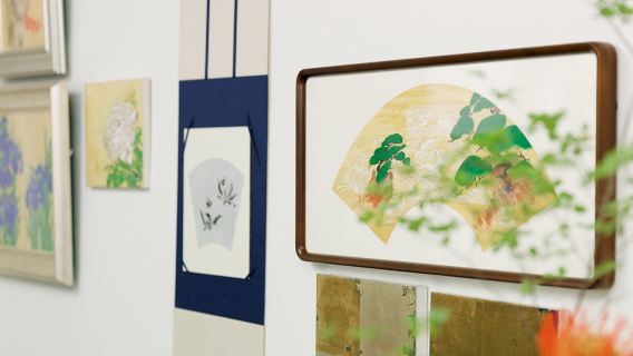 和文化家 林派 佐瀬智子の日本画体験