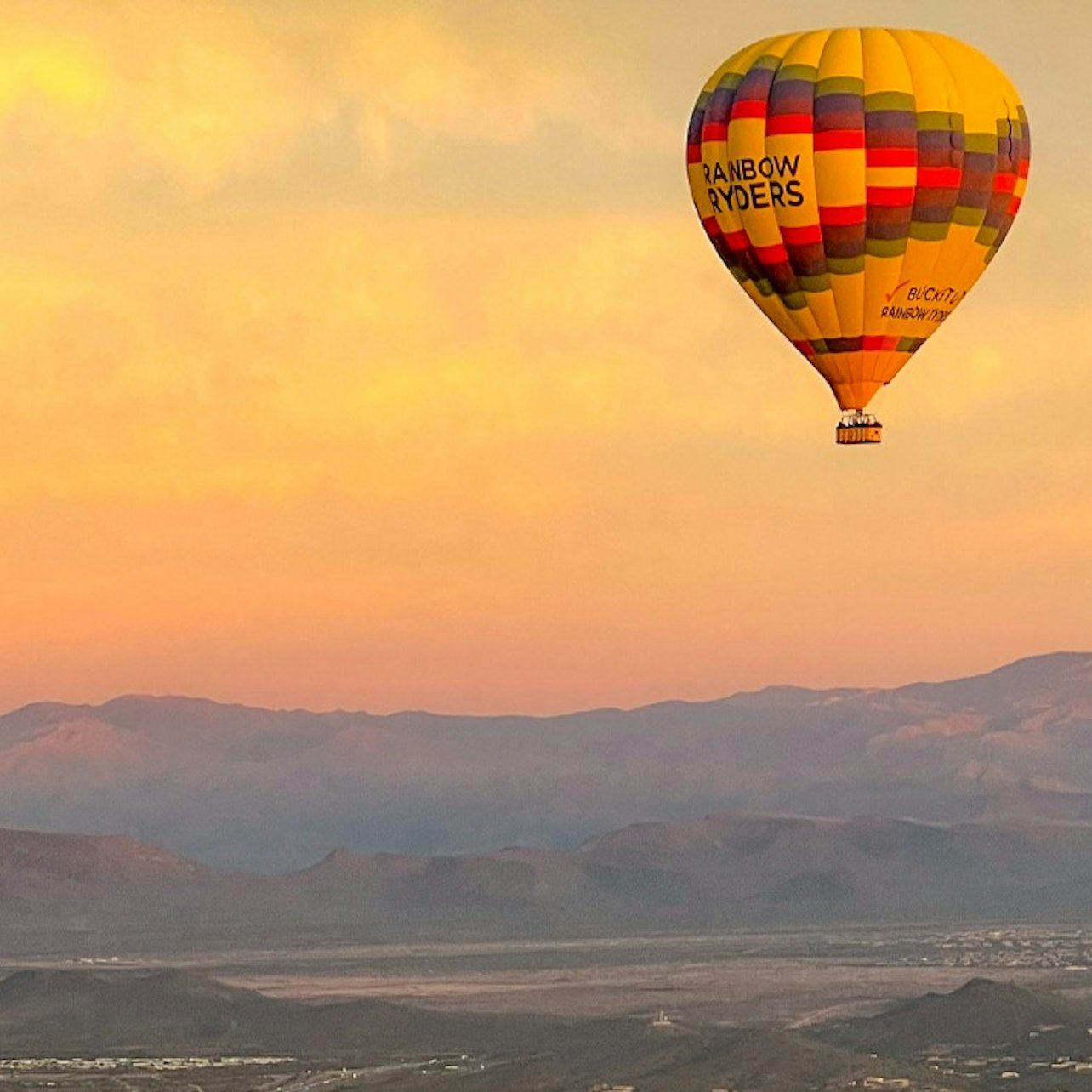 피닉스: 석양 열기구 투어