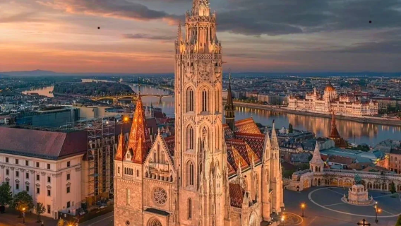 Budapest, Hungary - Buda Castle/Danube Cruise/Matthias Church