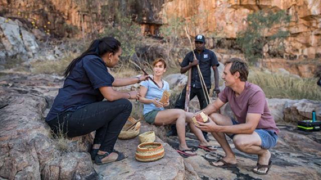 Darwin Nitmiluk National Park Cruise + Edith Falls Day Tour with City Transfers