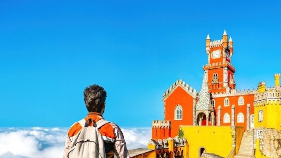Sintra, Pałac Pena, Regaleira, Roca, Cascais – wycieczka w małej grupie