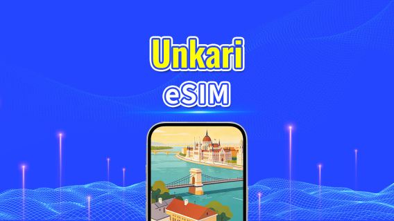 Unkari 5G eSIM  | Tupla-verkko | Täysi tuki AI:lle ja TikTokille | Päivittäinen/kokonaisdatapaketti | 1–30 päivää | 24 tunnin laskutus | QR-koodi