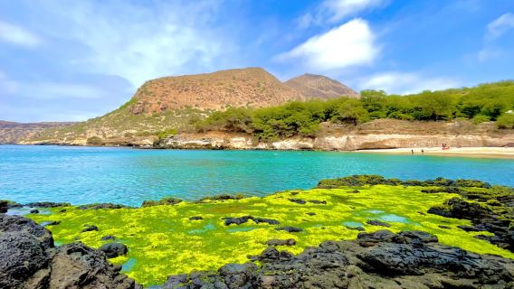 Tarrafal: Scenic Boat Ride with Snorkeling and Guide
