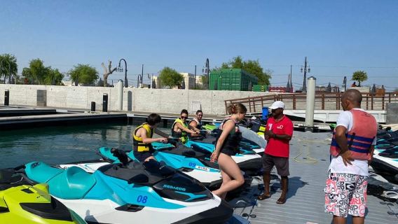 Jet-Ski Ride in Doha with West Bay Skyscraper Views