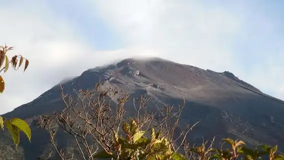 Ascent to Tungurahua Volcano