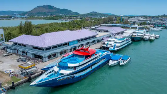 บัตรโดยสารเรือเฟอร์รี่ ภูเก็ต - เกาะพีพี - ท่าเรือแหลมตง [Yepee Tour]
