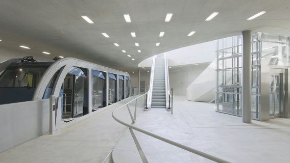 Roundtrip Funicular Ride: Innsbruck to Hungerburgbahn