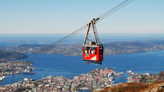 Tromsø cable car+ Tromsø Fjord + Arctic Church + Fjord Town one-day tour